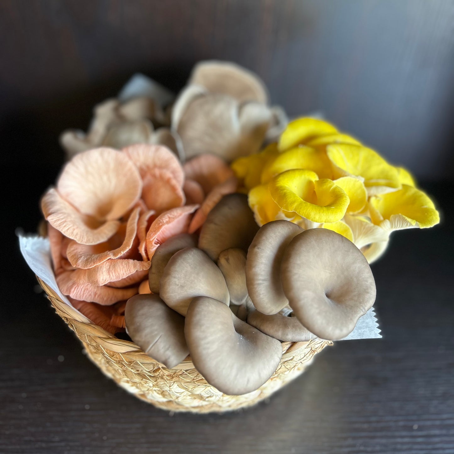 Mushroom Bouquet Center Piece Basket